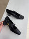 Buckle Marry Jane Heels